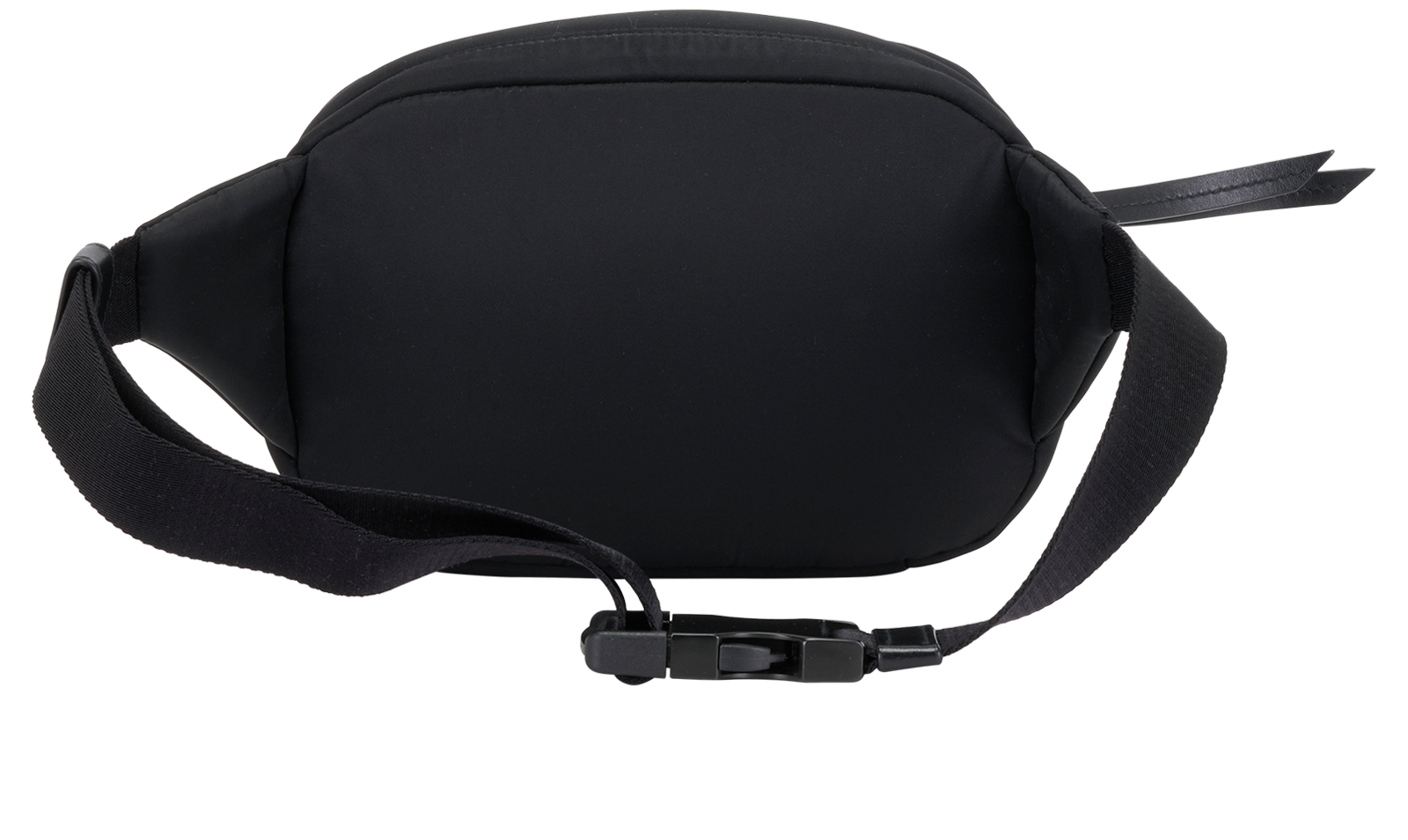 Logo Plaque Belt Bag, &pound;450, Handbags, Black, Nylon, Back view